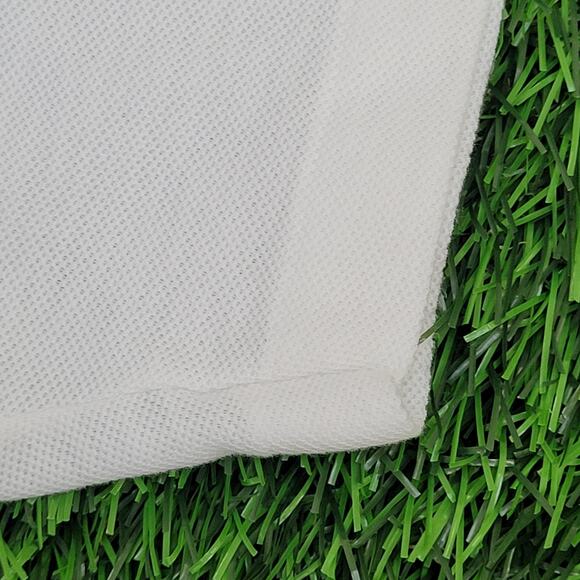 Vintage 80s Champion Polo Shirt S/M 19x26 White YMCA West - Picture 11 of 12